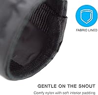 Vista 3 de Bozal de seguridad transpirable Weebo para mascotas paño de nailon, XXS