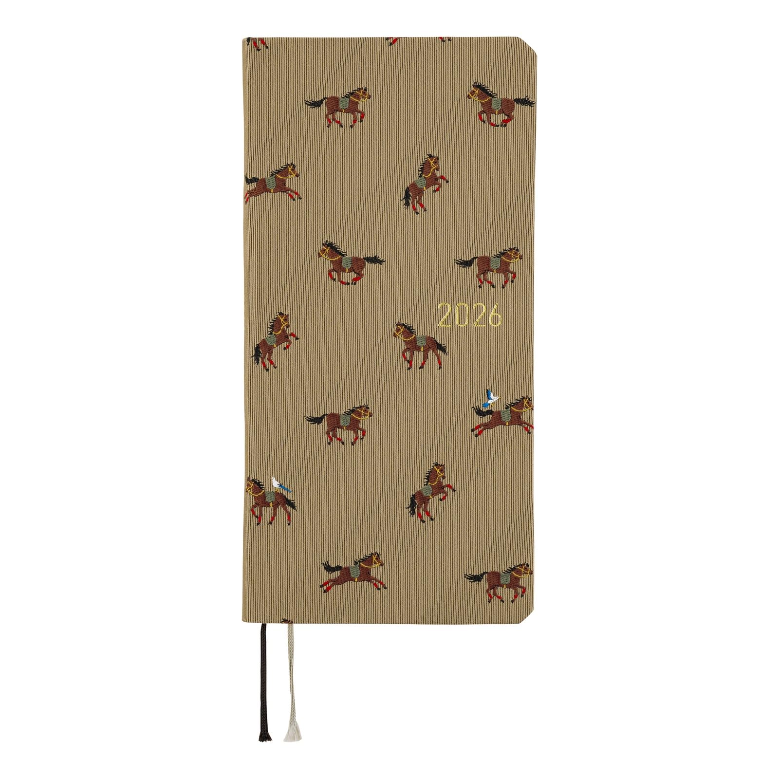 Hobonichi 2026 Weekly Notebook Planner, Running Horse Design, January Start, Slim Long Format (unbox japan exclusive)-image-19