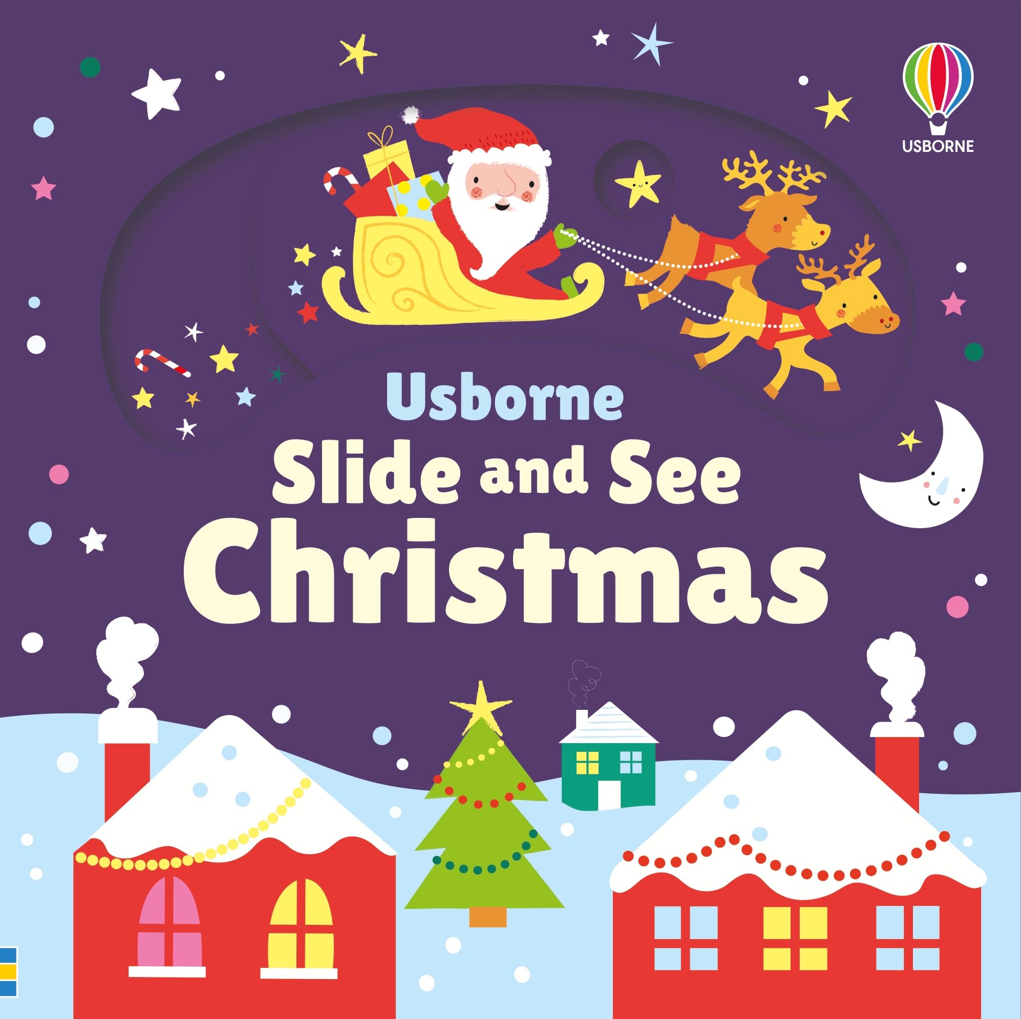 Slide and See Christmas by Fiona Watt (Board book)