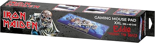 Miniatura 7 de Iron Maiden - Alfombrilla antideslizante XXL 90 MMS x 40 MMS con acabado de cuentas - Licencia oficial