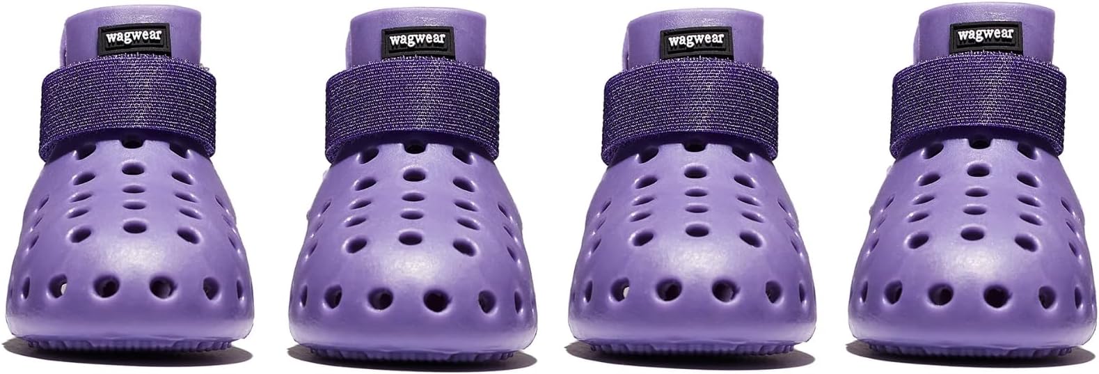 wagwearWagWellies Mojave Dog Boots - Paw Protection from Hot Pavement, Sharp Objects, Dirt, Toxins | Well-Ventilated, Easy-Clean - Sage (Purple, S)