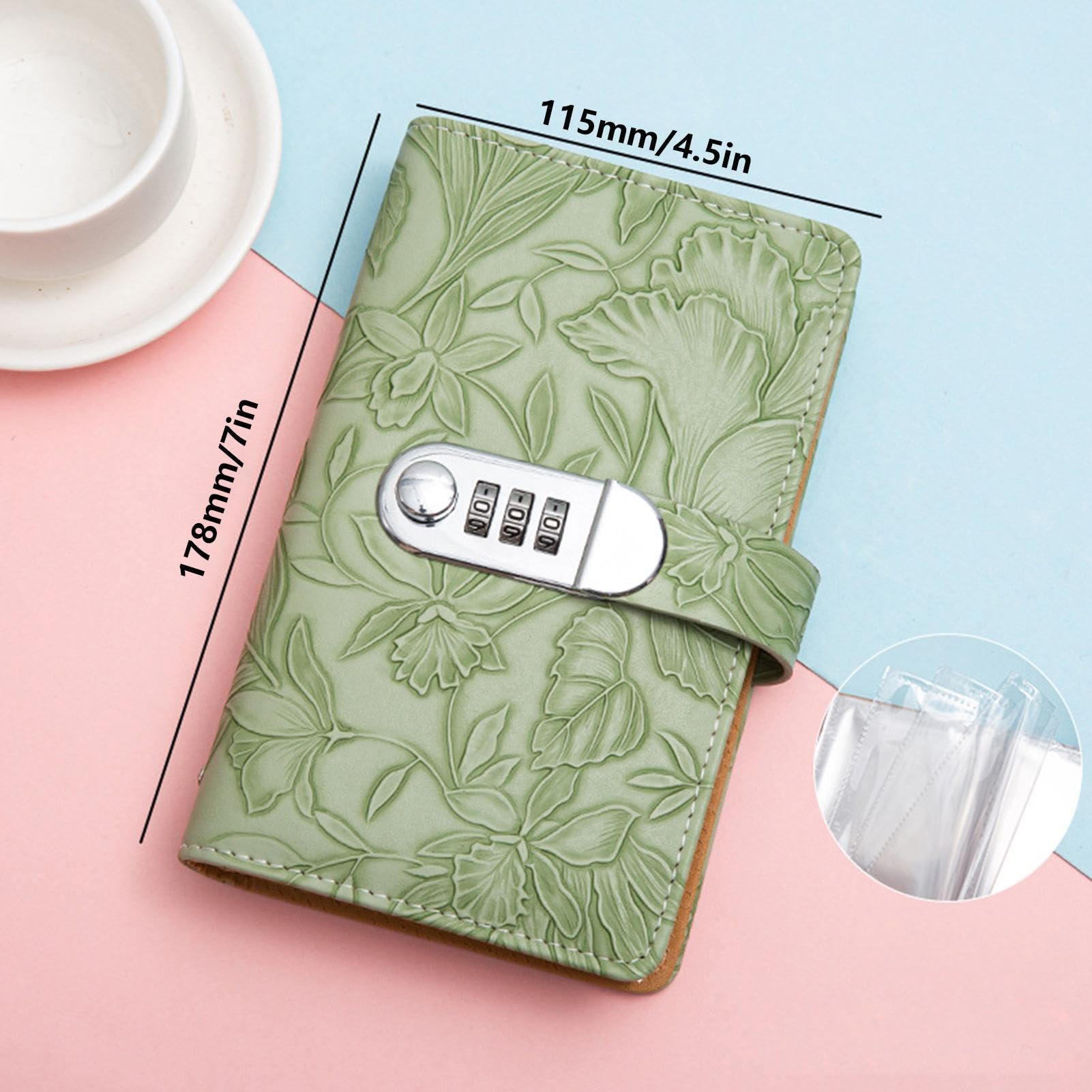 Classeur budgétaire 100 enveloppes Challenge Planner avec serrure
