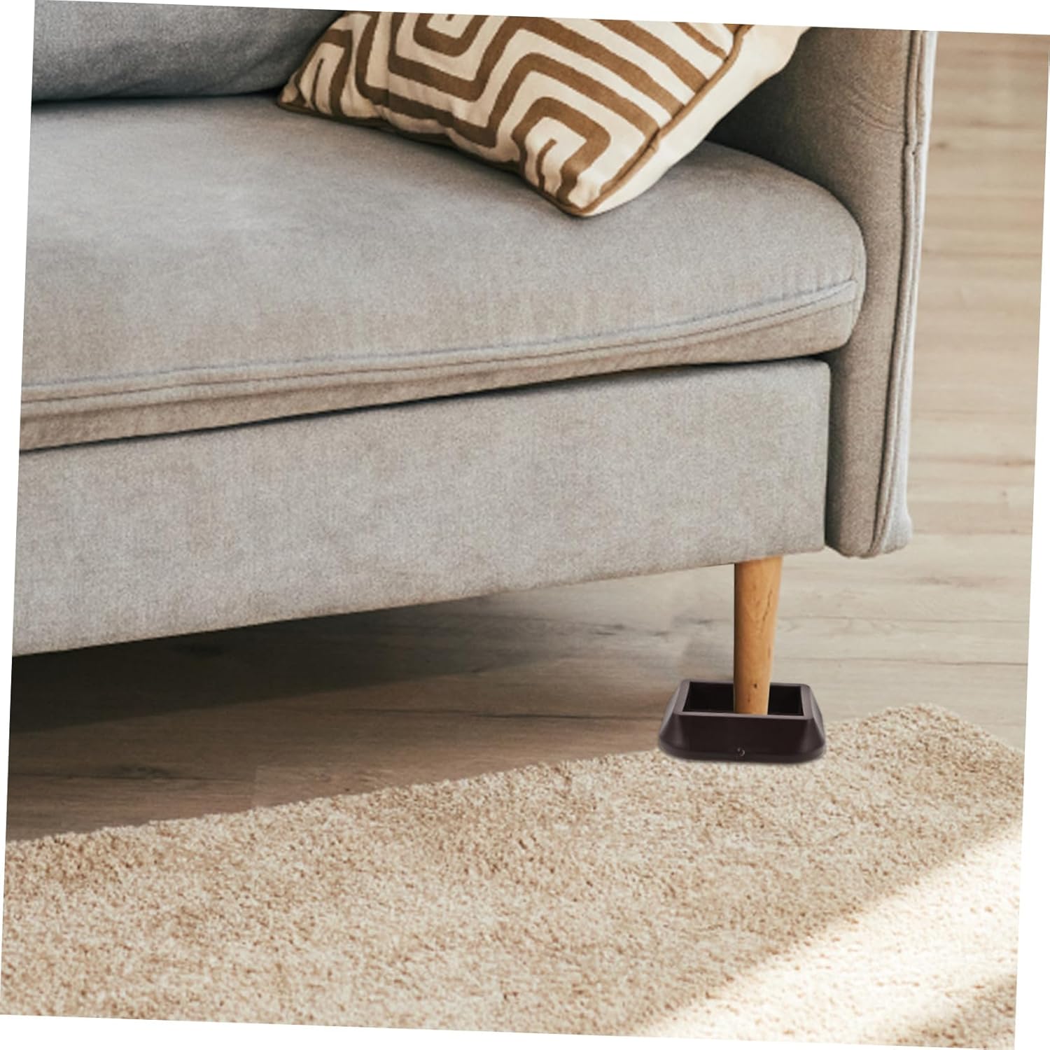 8pcs Coasters for Furniture Non-Slip Leg Pads Wheel Stoppers for Floor Protection