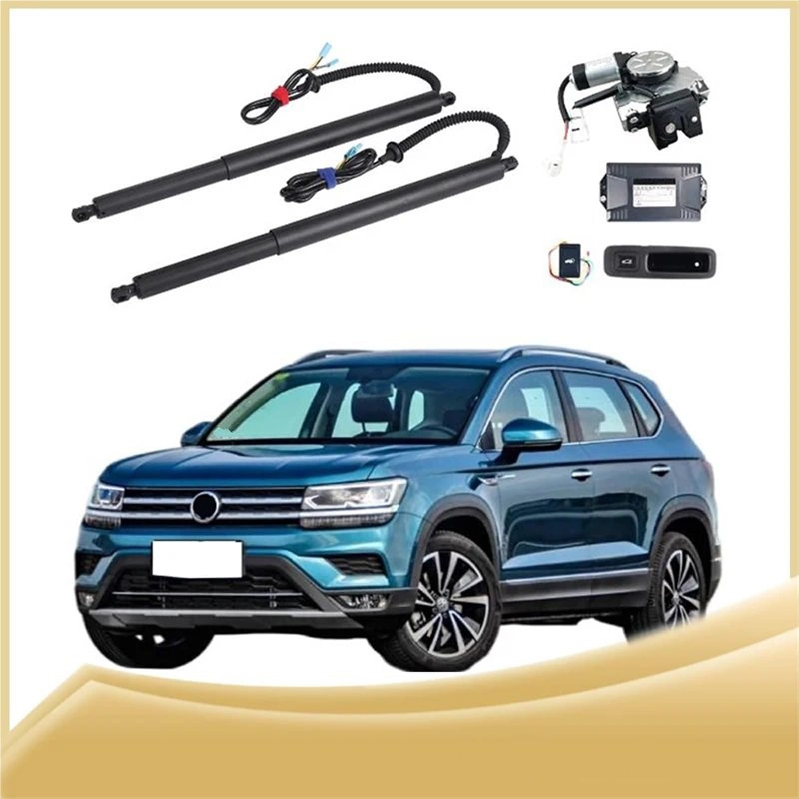 Pasuje do VW, pasuje do Tharu 2018+ Sterowanie bagażnikiem Elektryczna klapa bagażnika Podnośnik samochodowy Automatyczne automatyczne otwieranie Automatyczna klapa bagażnika‌