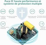 Remplacement Chargeur Macbook Air, 45W T-Tip Chargeur Mac Adaptateur - 5