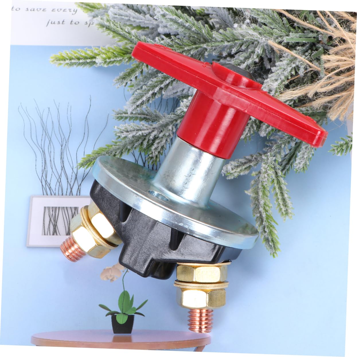 MAGICLULU 12v-60v Battery Blackout Safety Switch 200a Isolator for Trucks Motorcycles Easy Install