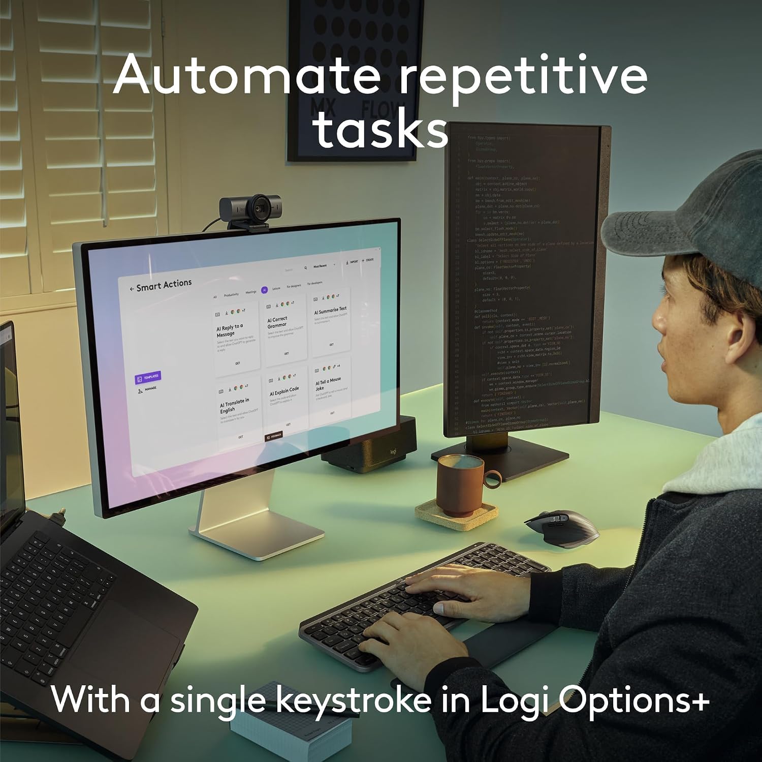 Logitech MX Keys S Clavier sans Fil - US INT'L QWERTY