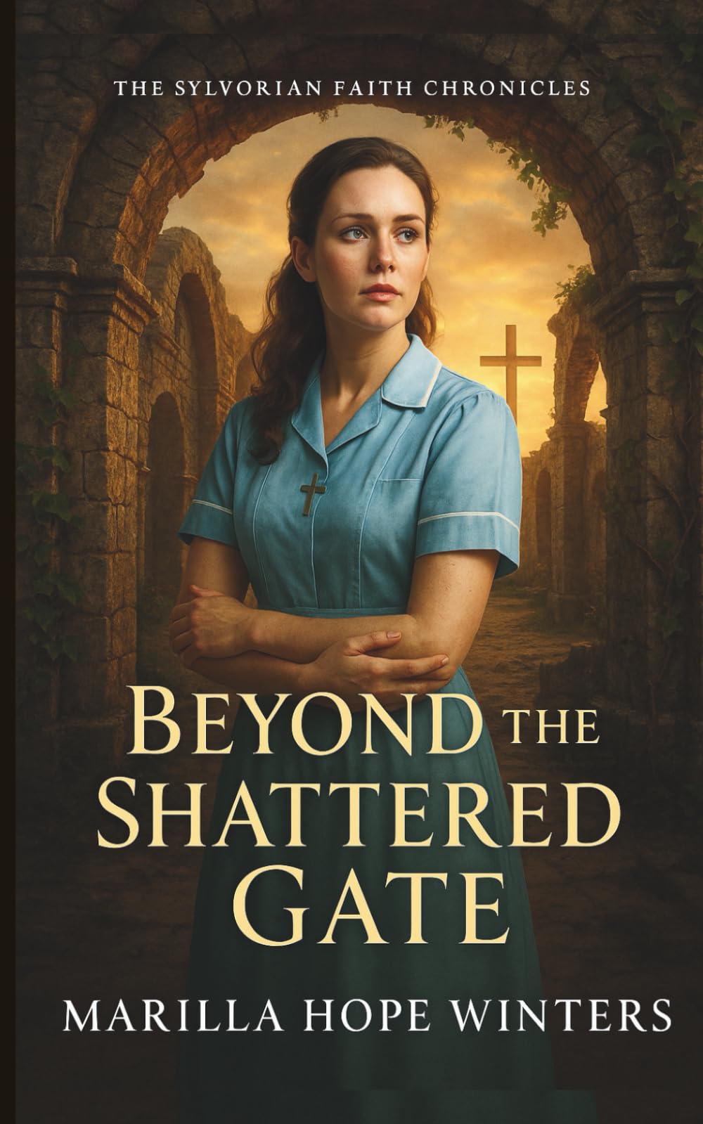 Beyond the Shattered Gate: A Christian Romance of Faith, Love, and Redemption (The Sylvorian Faith Chronicles)