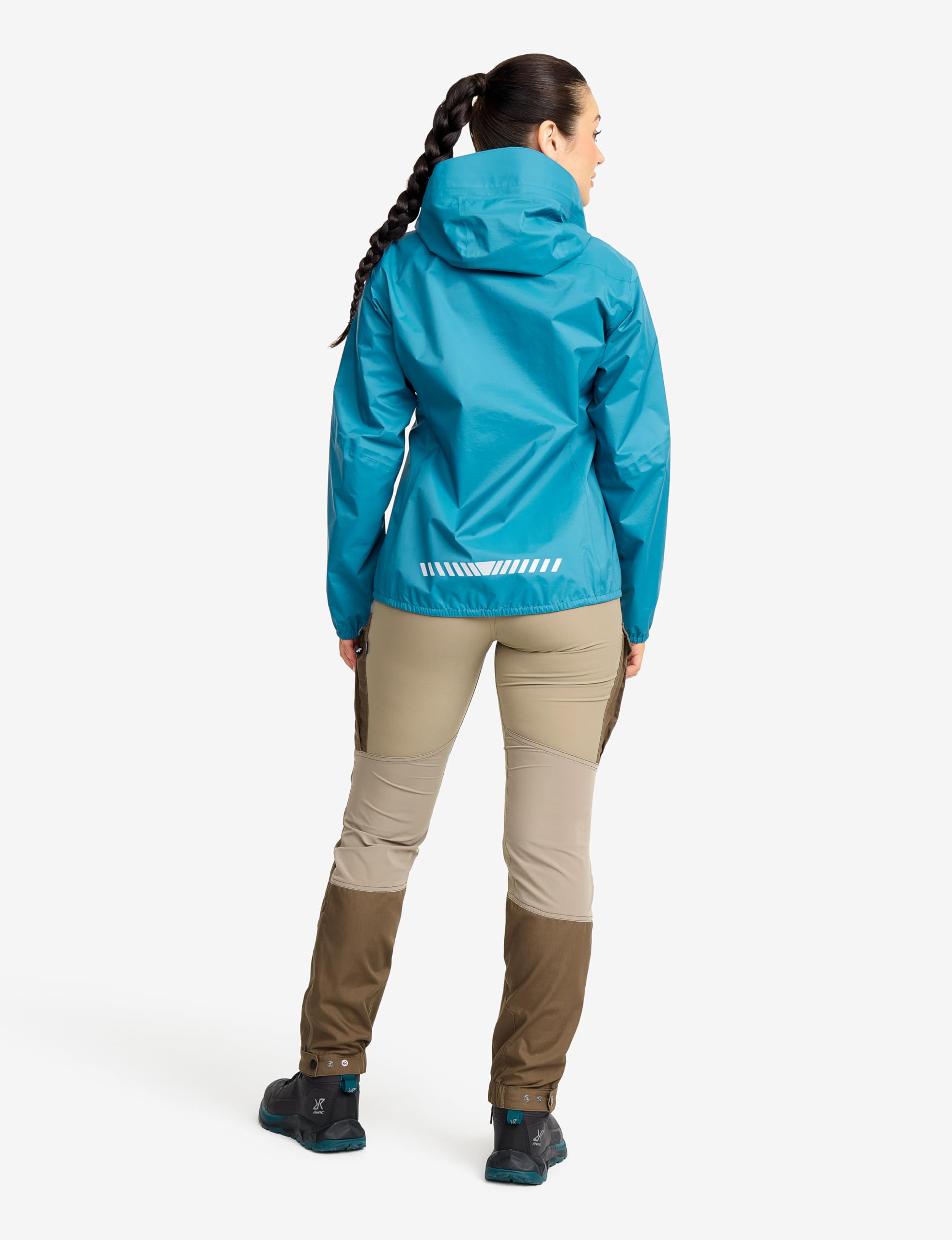 RevolutionRace Arcade 3L Lightweight Jacket für Damen, Wasserdichte Jacke, Packbare Windjacke für Wanderungen und Outdoor-Aktivitäten