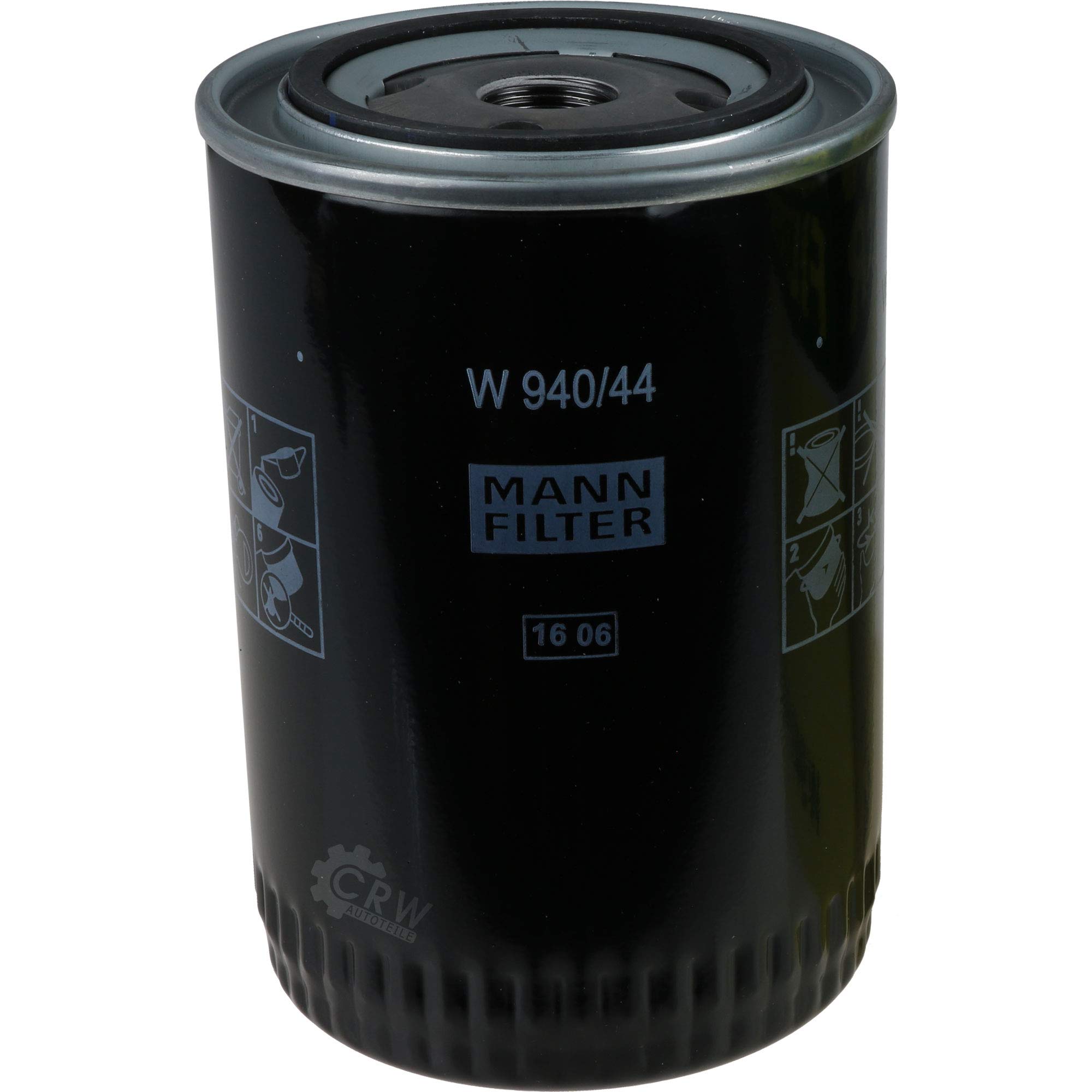 Paquete de inspección Kit de mantenimiento de filtros con filtro de aceite W 940/44, filtro de aire C 26 168, filtro de cabina CUK 3955, tornillo de cierre