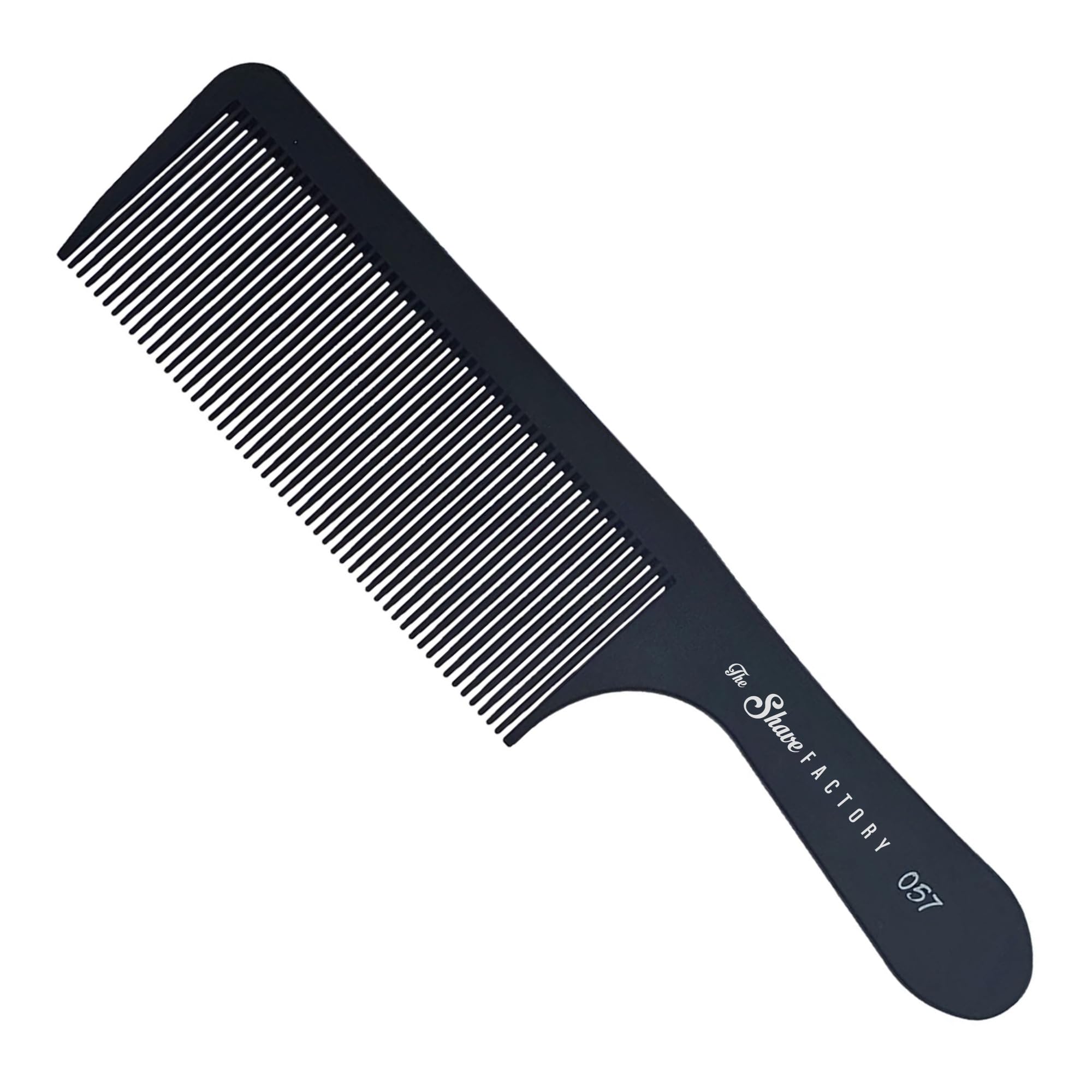 The Shave Factory Hair Comb Series - Barber Comb, Styling Comb, Hair Cutting Comb, Parting Comb, Hair Combs, Wide Tooth Comb, Wide Comb (057)