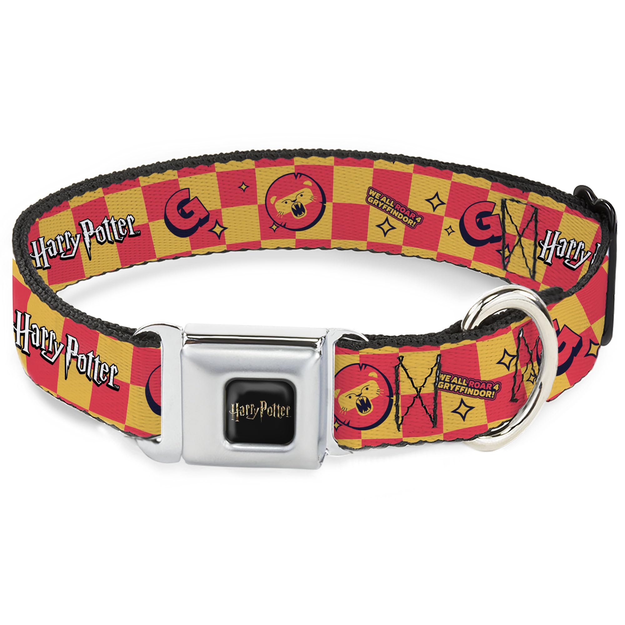 Collier Harry Potter pour petit chien Gryffondor boucle metal 24-33cm