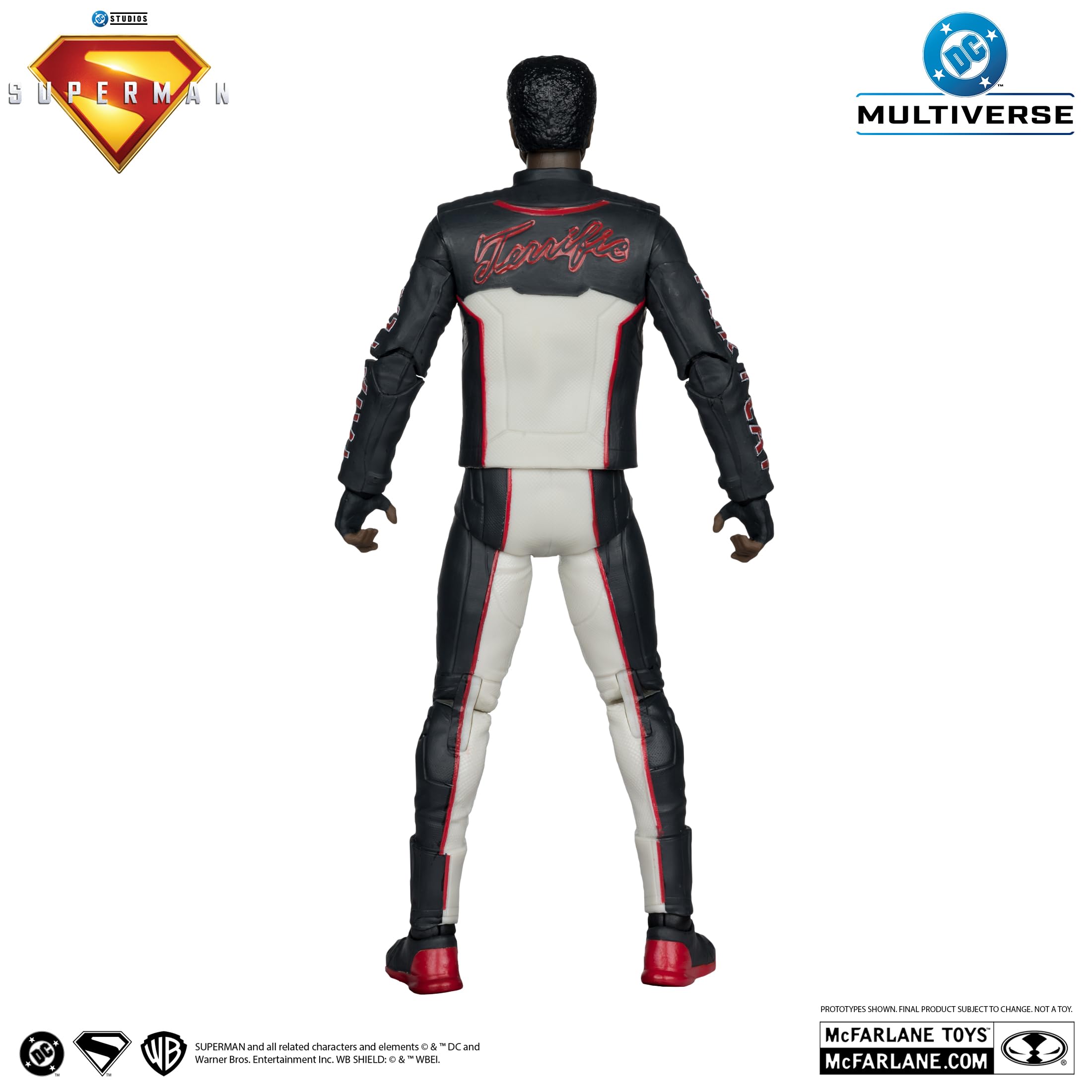 McFarlane Superman (2025) DC Multiverse Deluxe Theatrical Edition Actionfigur Mr. Terrific (Red Platinum Edition) 18 cm