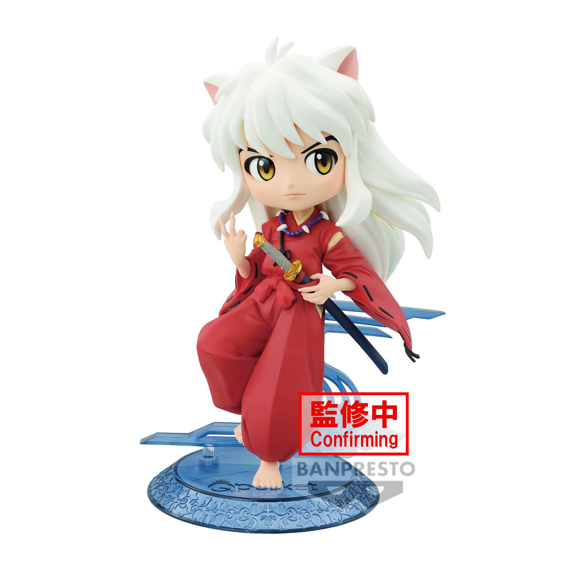 Figura Banpresto Q Posket Inuyasha - 14 Cm, PVC, Collezione, Multicolore BP89059P, Per Appassionati Anime - 4