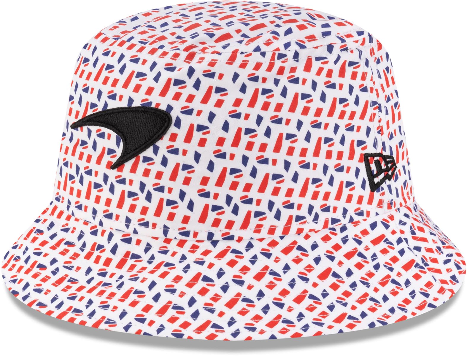 New Era Men's Lando Norris - Silverstone Gp Mclaren F1 Race Special Silverstone Gp Lando Norris White Bucket Hat (Uk, Alpha, M, )