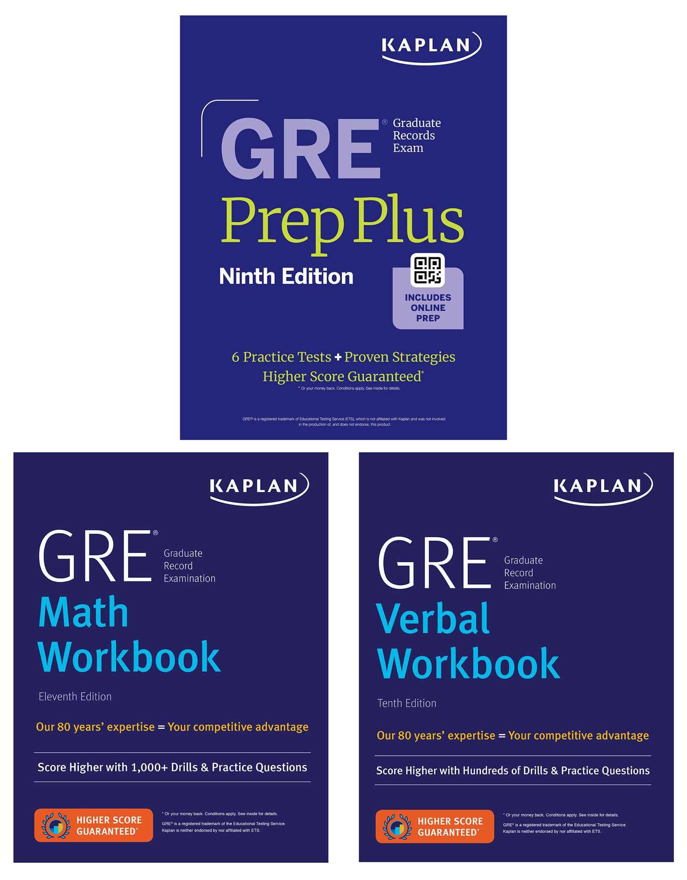 GRE Complete Ninth Edition (2025): Includes 6 Full Length Practice Tests, 2500+ Practice Questions + Online Access to 1000+ Question Bank, Video ... a Kaplan Live Online Class (Kaplan Test Prep)