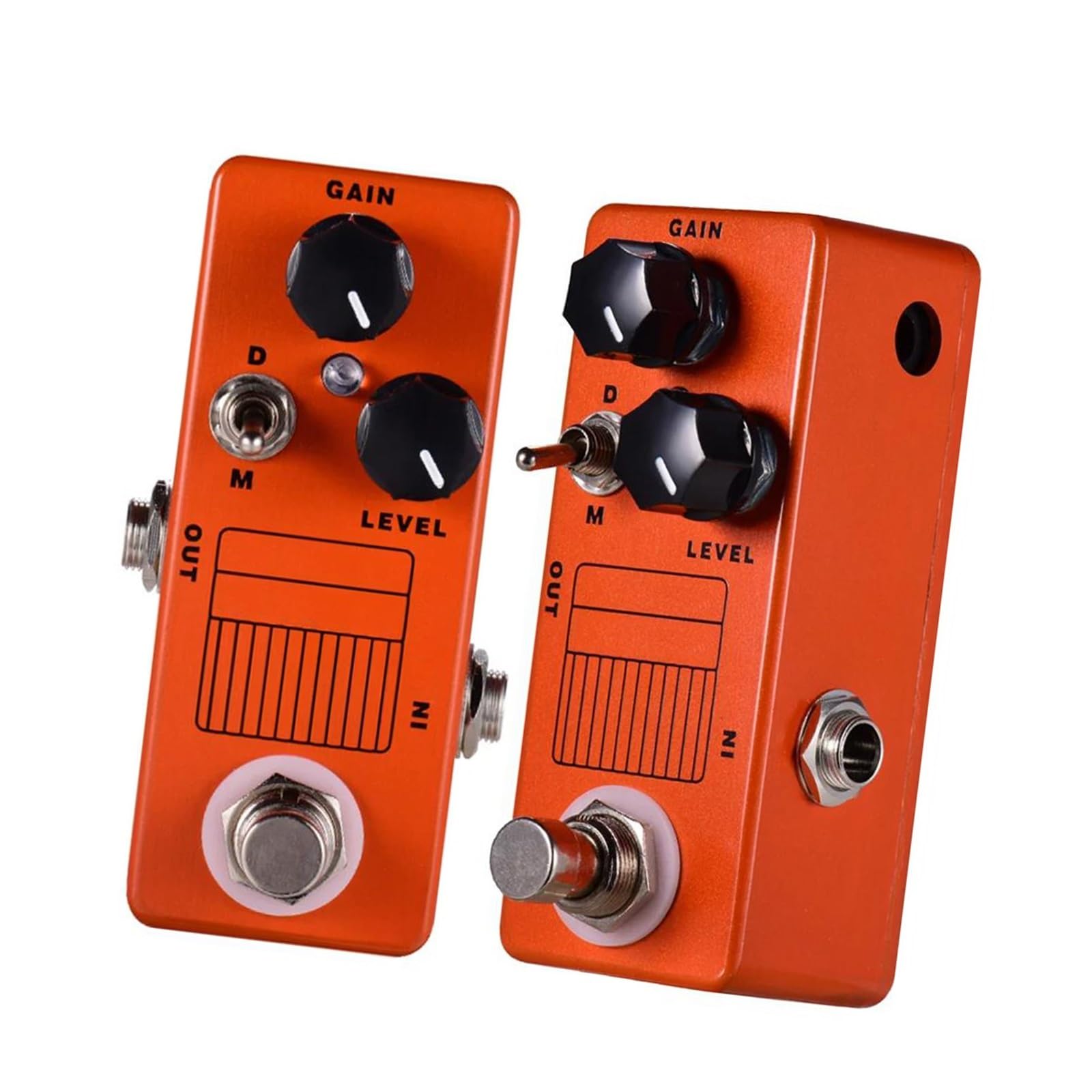 Mini Pedał Efektów Gitary Elektrycznej Akcesorium Do Overdrive'a Metalowa Obudowa True Bypass