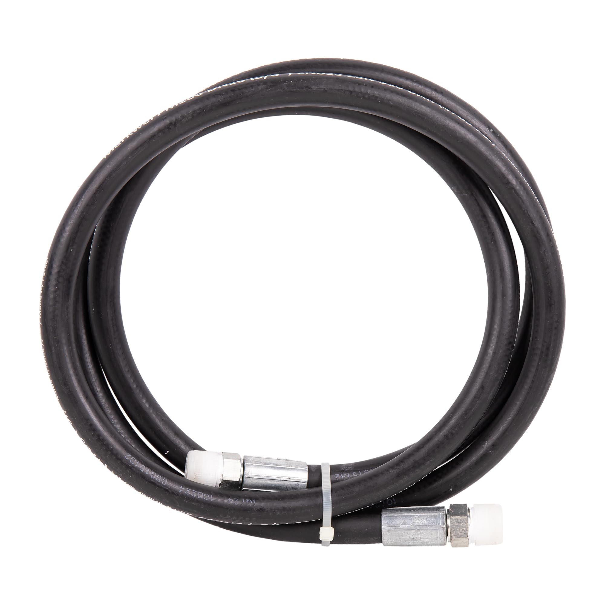 Cofan Manguera hidráulica | Presión: 2200 PSI | 1/2" BSP | Longitud: 2,5 m | Adecuado para bombas neumáticas lubricantes