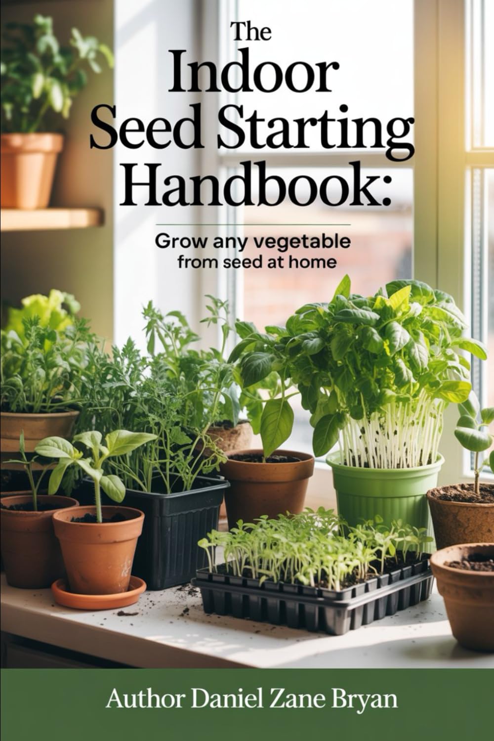 The Indoor Seed Starting Handbook: Grow any vegetable from seed at home (Indoor Growing Series)