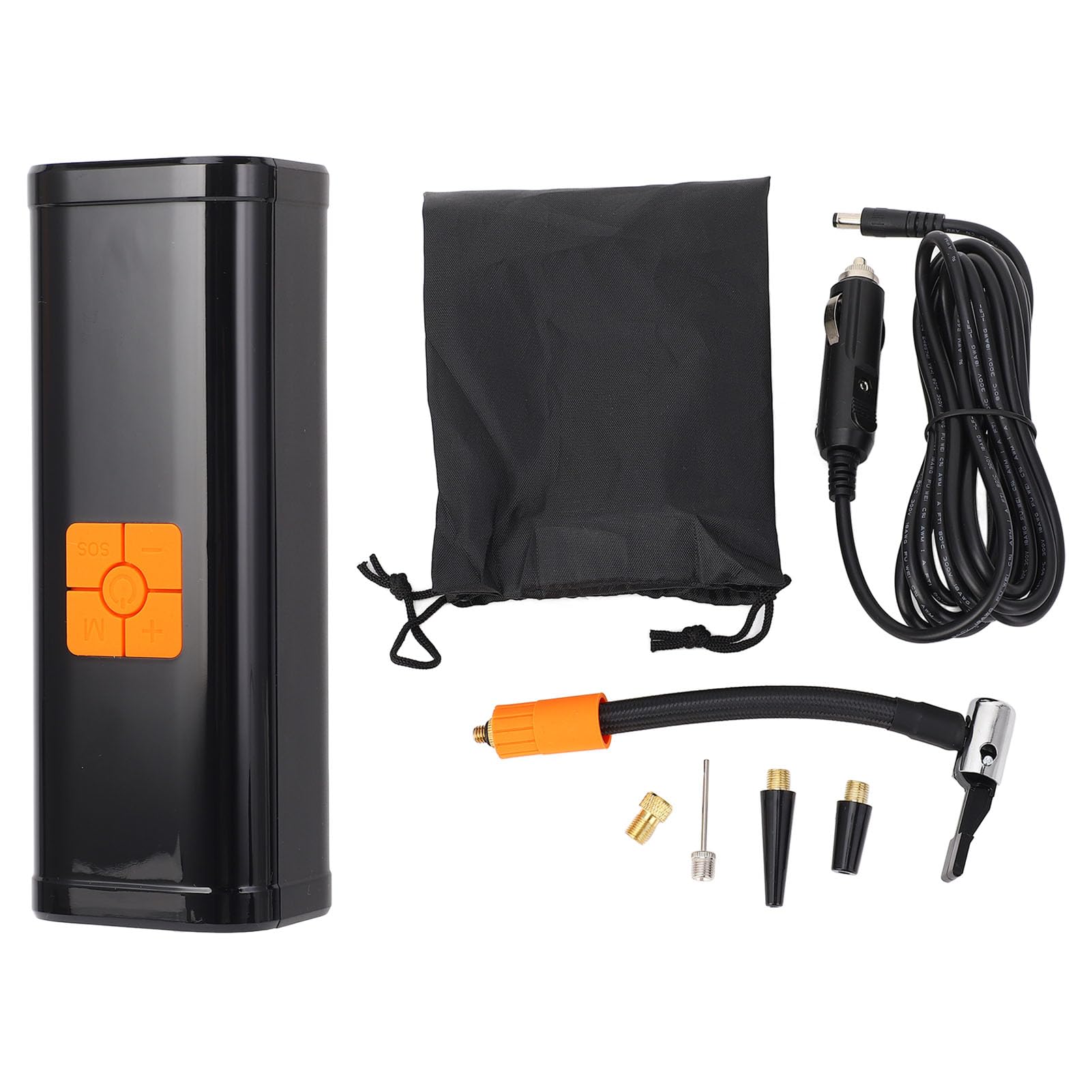 Mini samochodowa elektryczna pompa powietrza przenośna cyfrowa inflator opon 150PSI do samochodów motocykli