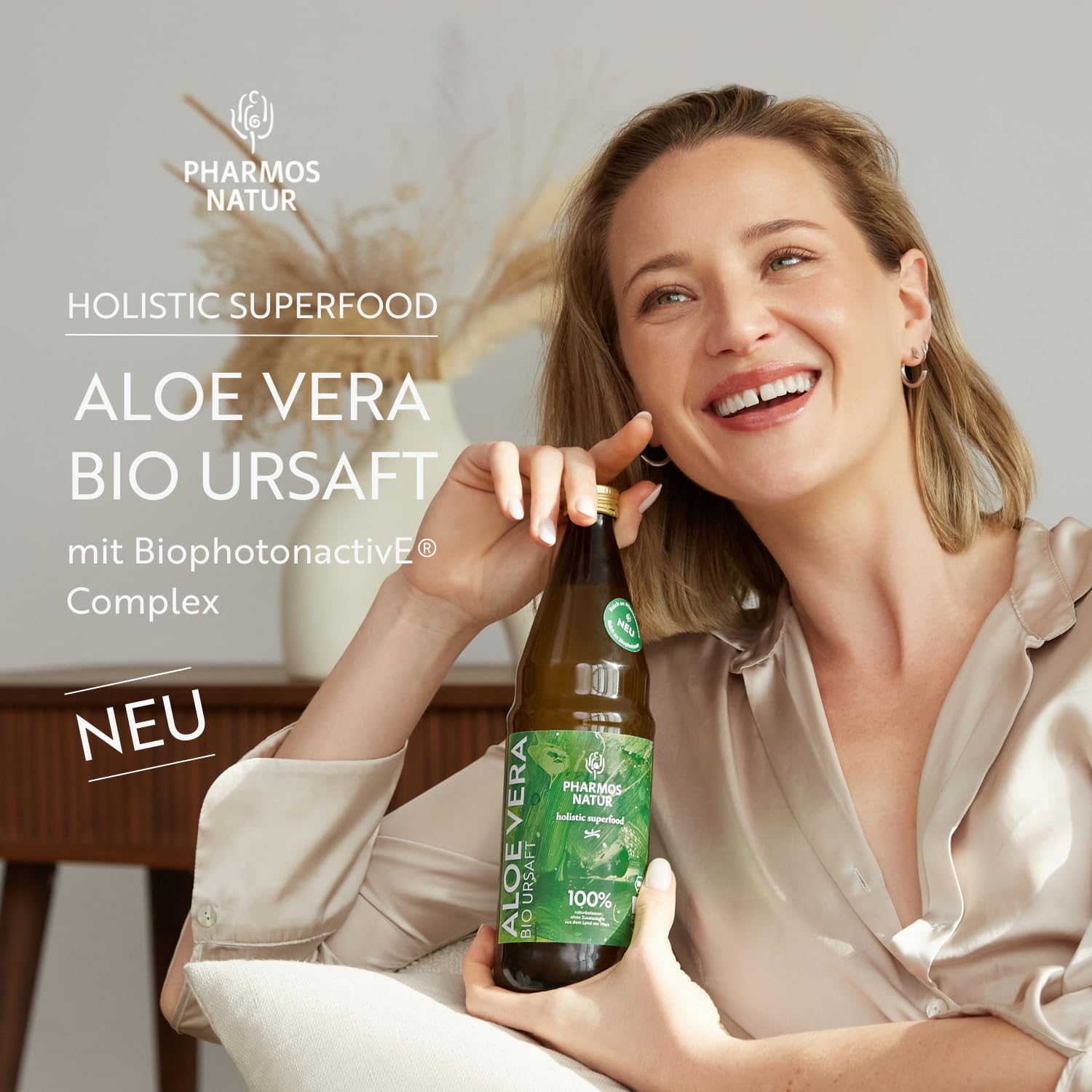 Pharmos Natur - Aloe Vera Bio Ursaft - 330 ml : Amazon.de: Sonstiges