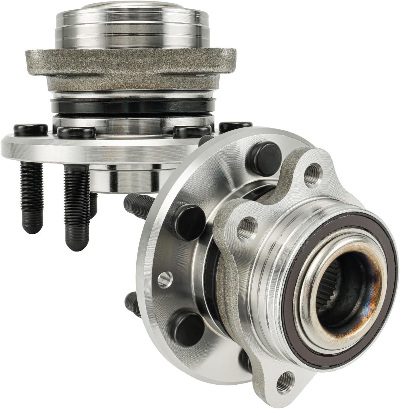 KAX 515167 2PCS Front Wheel Hub Bearing Compatible with Chevrolet Colorado 2015-2022,6 Lugs Wheel Bearing and Hub Assembly