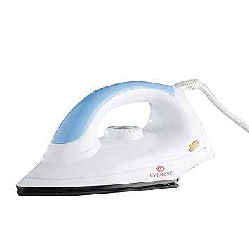 Everest Magic Metal Dry Iron Box (White)