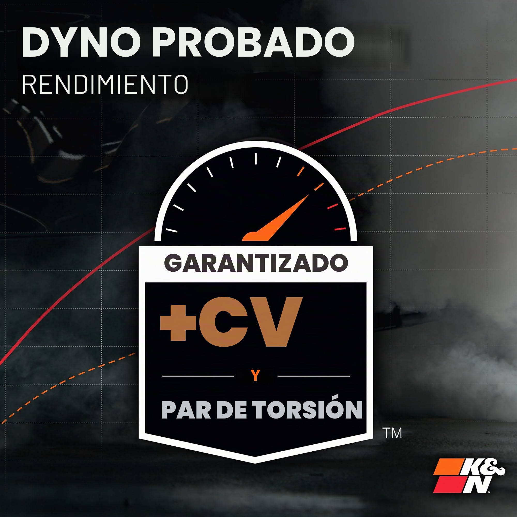 K&N 57S-4900 Kit de Admisión de rendimiento Coche