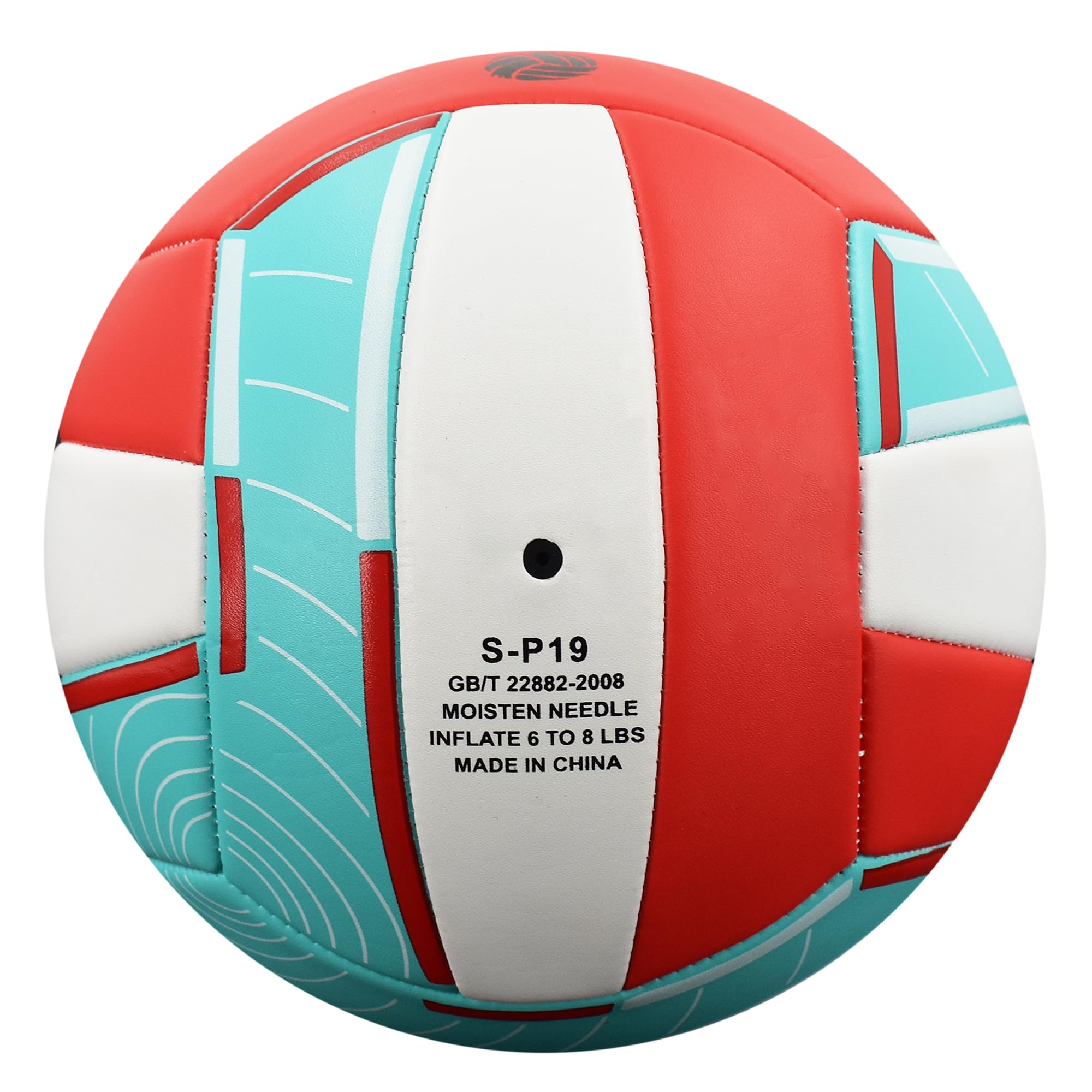 Senston Sports siatkówka wodoodporna, treningowa, siatkówka plażowa, czerwona