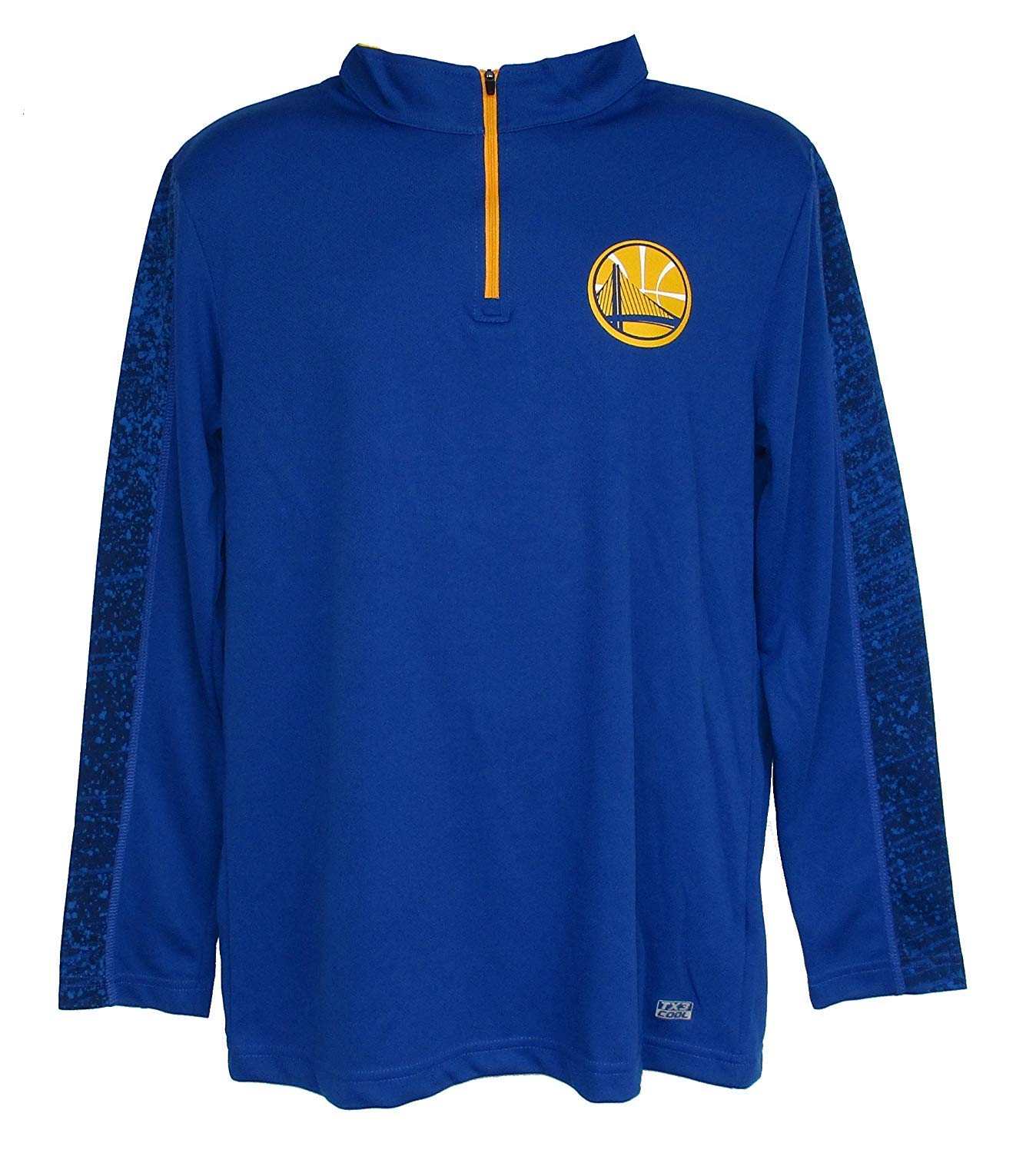 Pull Golden State Warriors bleu zippé idéal pour vos soirées match - 2