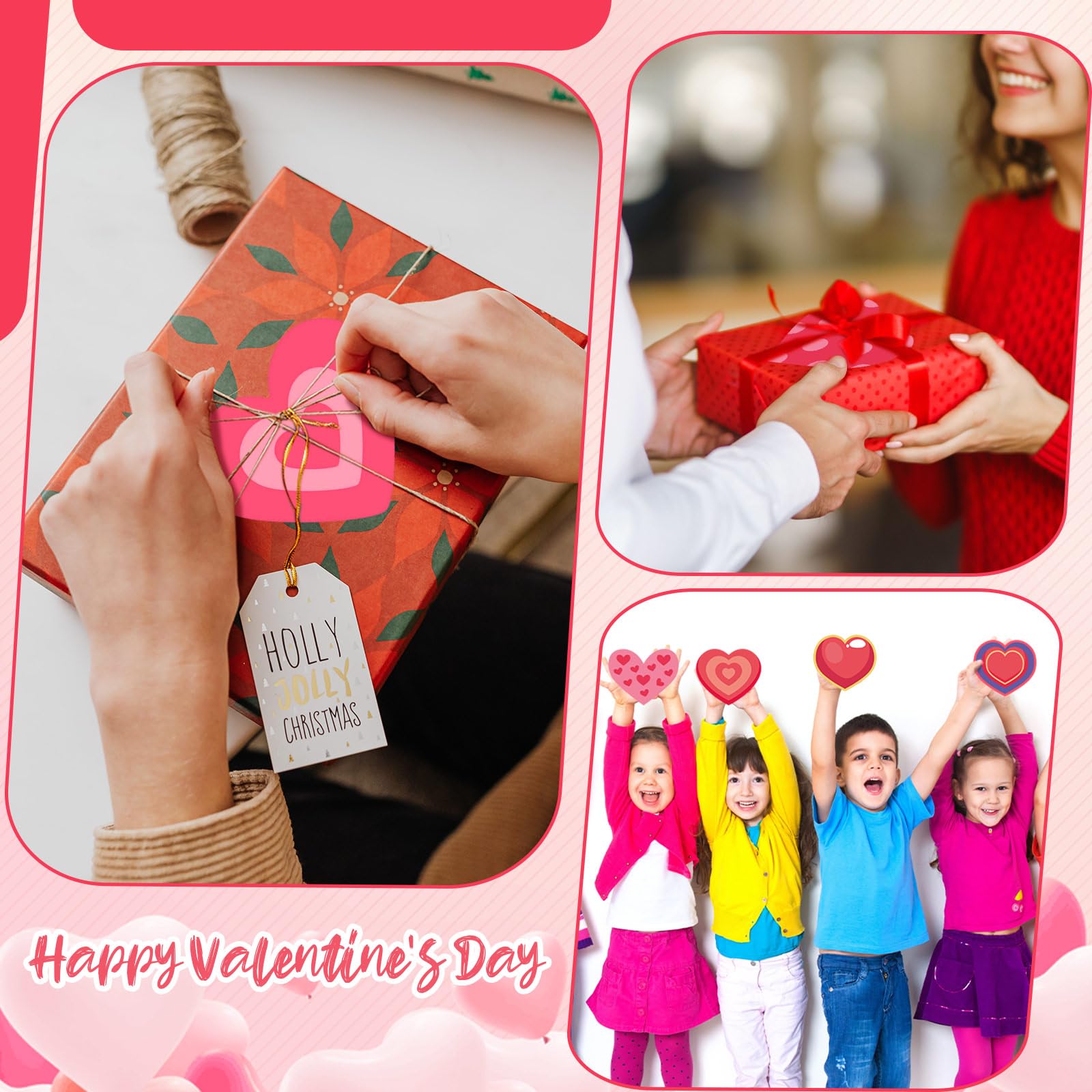 Geyoga Lot de 120 cartes de Saint-Valentin vierges en vrac avec enveloppes en forme de cœur rouge et rose pour la Saint-Valentin et un anniversaire de mariage, 8 couleurs, 9,9 x 9,9 cm