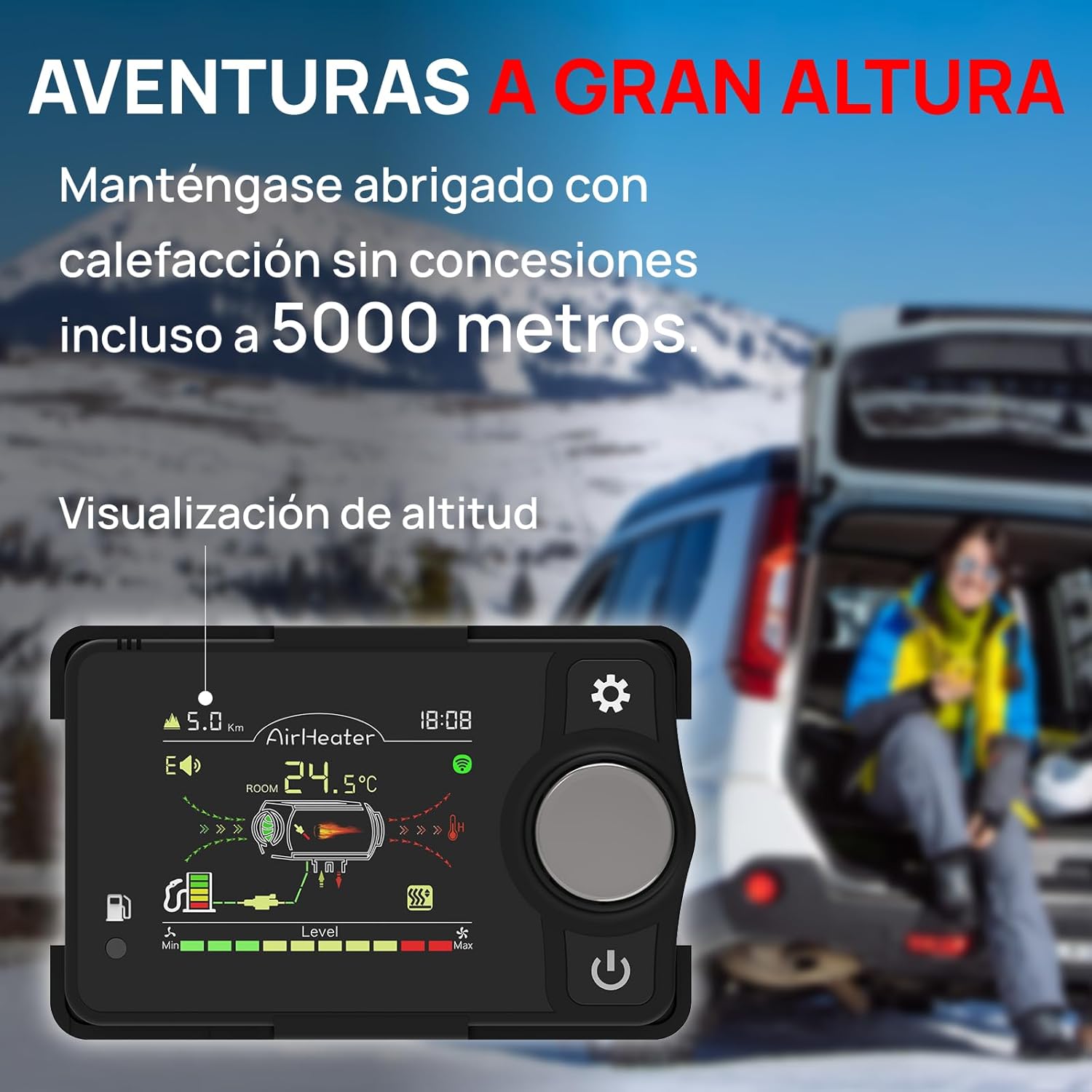 TURBRO H8BP control panel, remote, and smartphone app