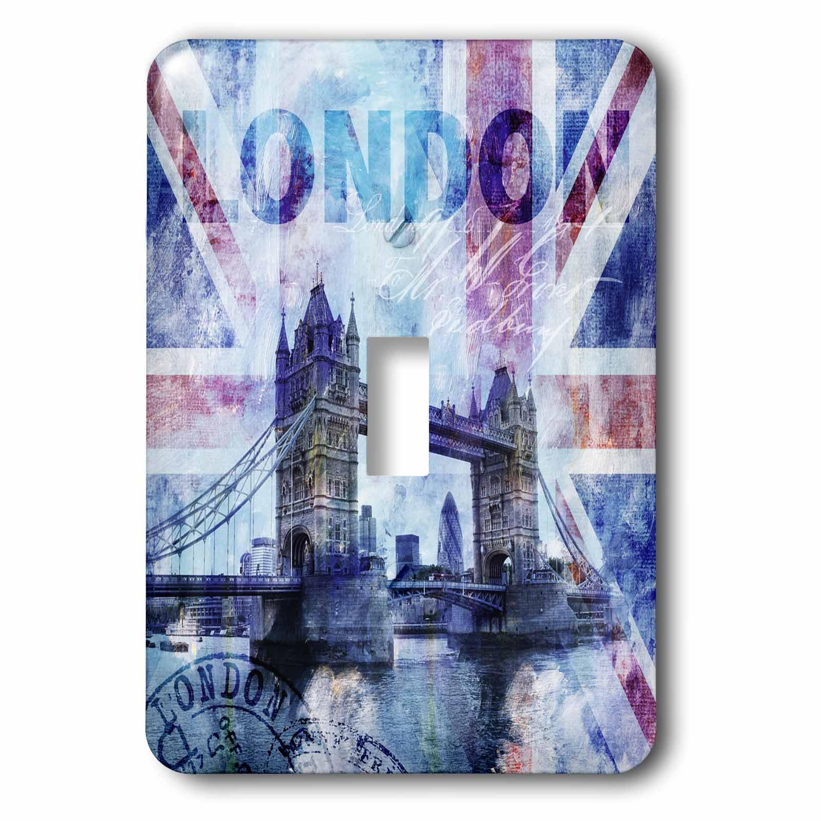 Interrupteur à bascule simple 3dRose lsp_268323_1 London Tower Bridge