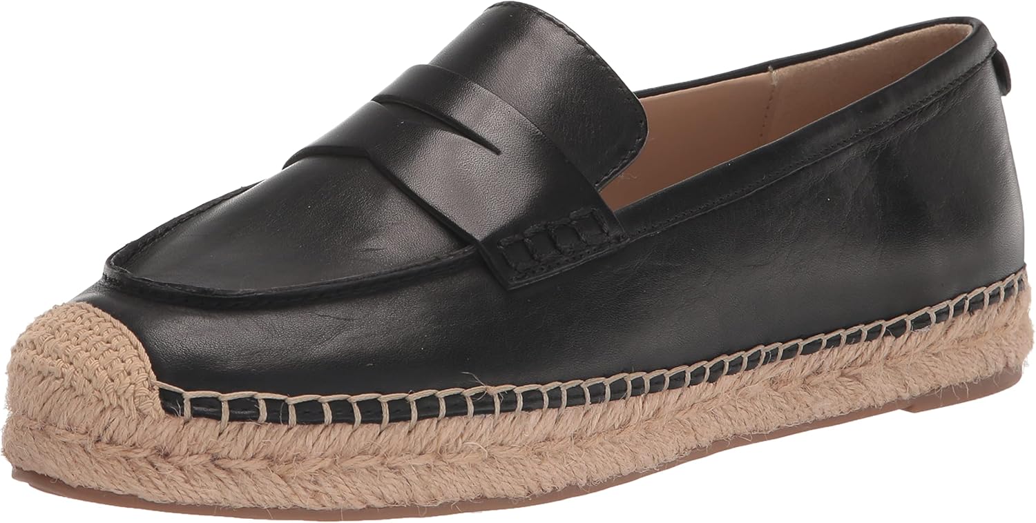 Sam Edelman Women's Kai Loafer Flat, Black, 6