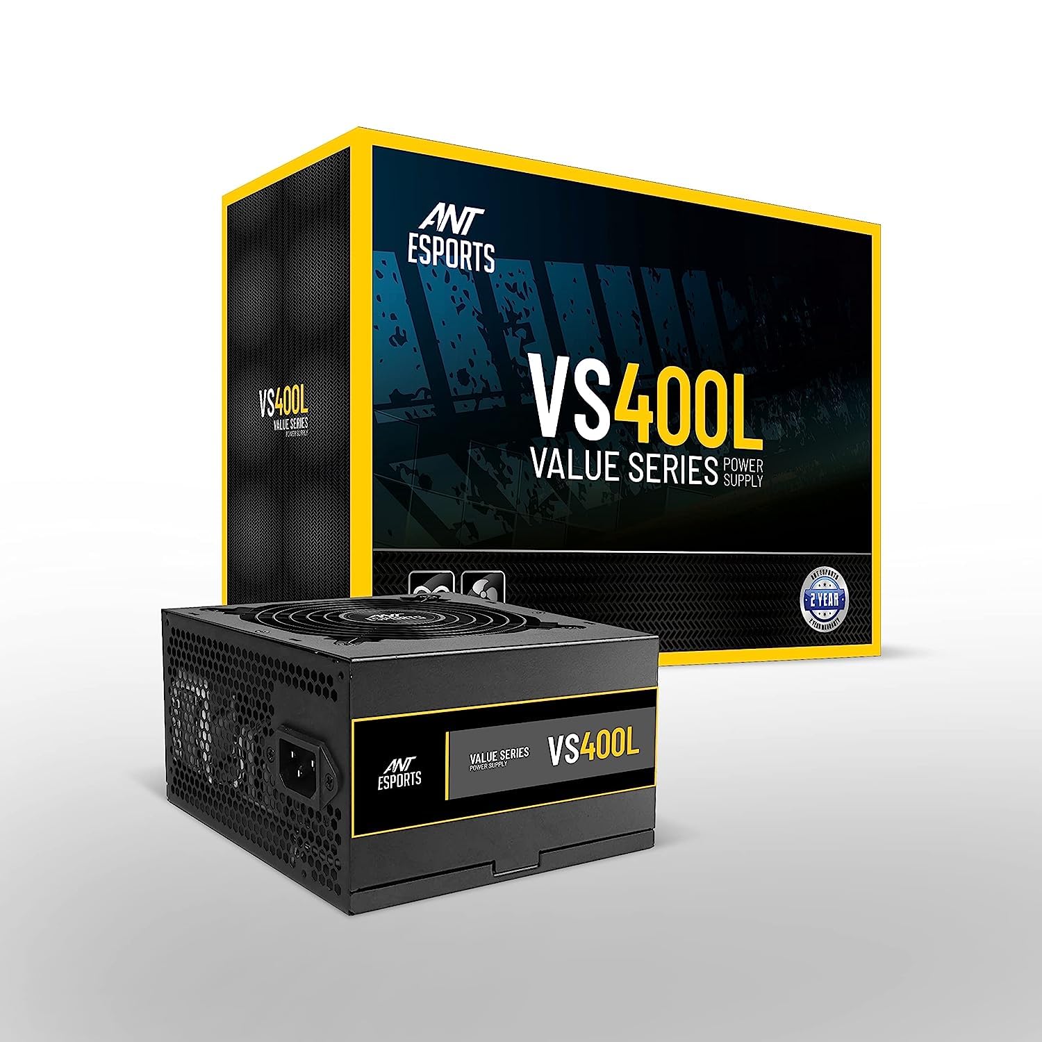 (Refurbished) AntEsports VS400L NonModular High Efficiency Gaming Power Supply BLACK (B0D8LF3MKD) Amazon Price History, Amazon Price Tracker