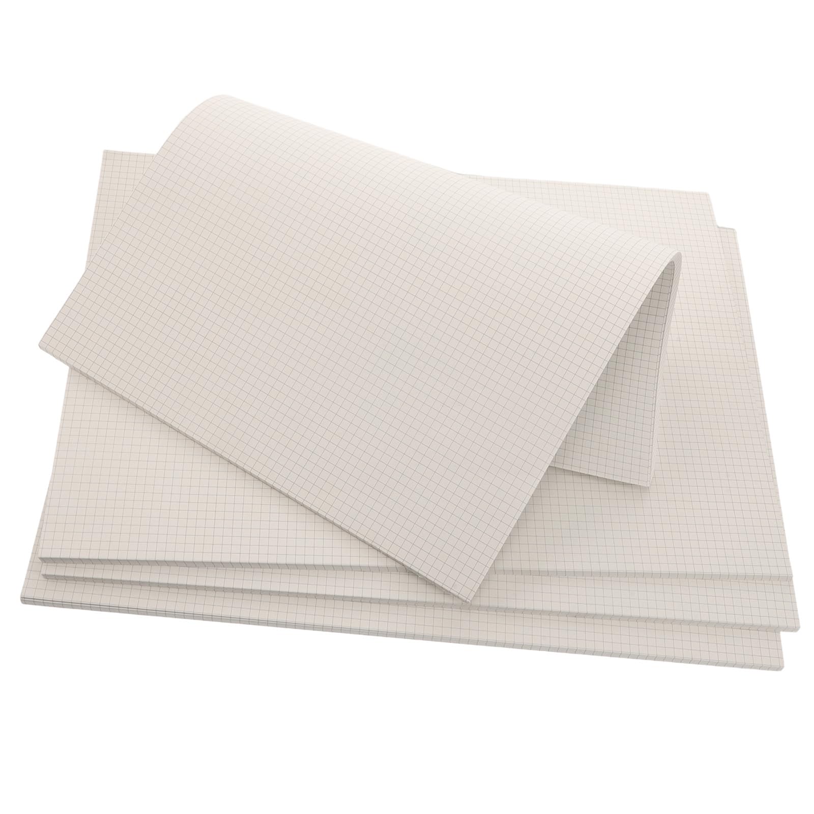 PATKAW Cahier de 200 feuilles de papier millimétré A3 pour les