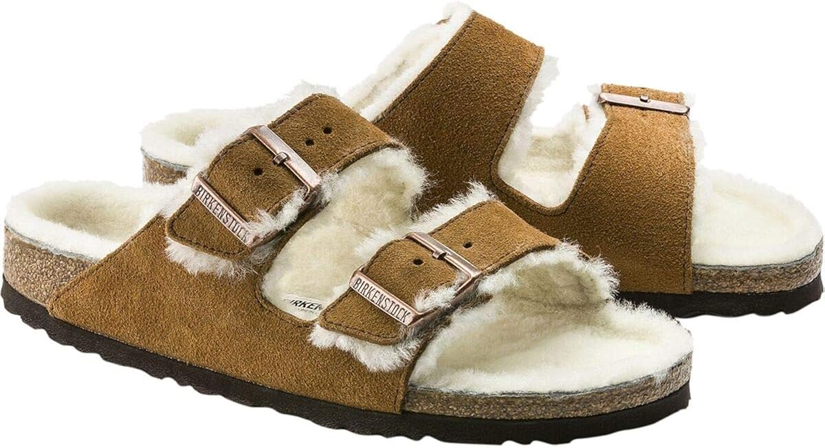 Sheepskin lined birkenstocks Clearance