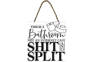 Bathroom Sign - Maintain Your Privacy