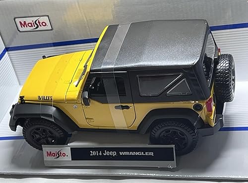 Miniatura 3 de Jeep Wrangler 2014 Escala 118 Edición Especial coche fundido a troquel