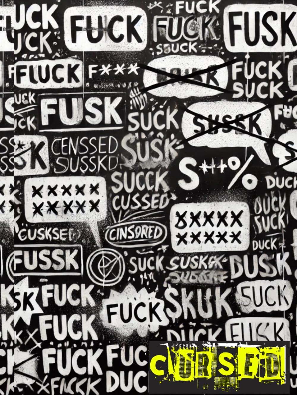 CURSED: A BOOK OF CURSE WORDS