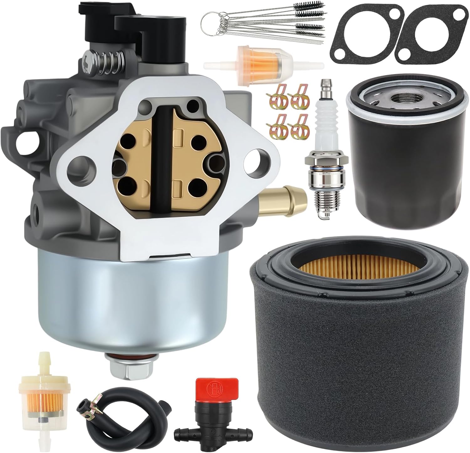 15004-0962 Carburetor Kit Fit for Kawasaki FJ180V AM21 AM22 AS30 Engine for Toro 22188TE 22298 22189 Engine Carb Replace 15004-7010 15003-7132 15004-0993