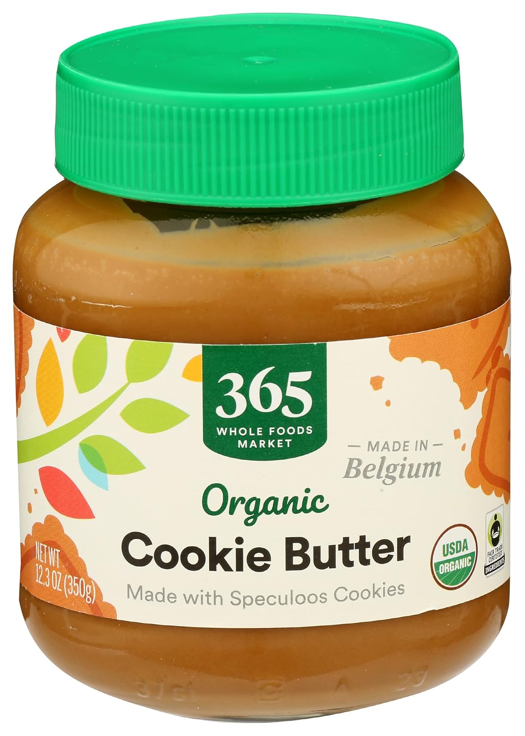 365 by Whole Foods Market, Spread Cookie Butter Speculoos Organic, 12.3 Ounce