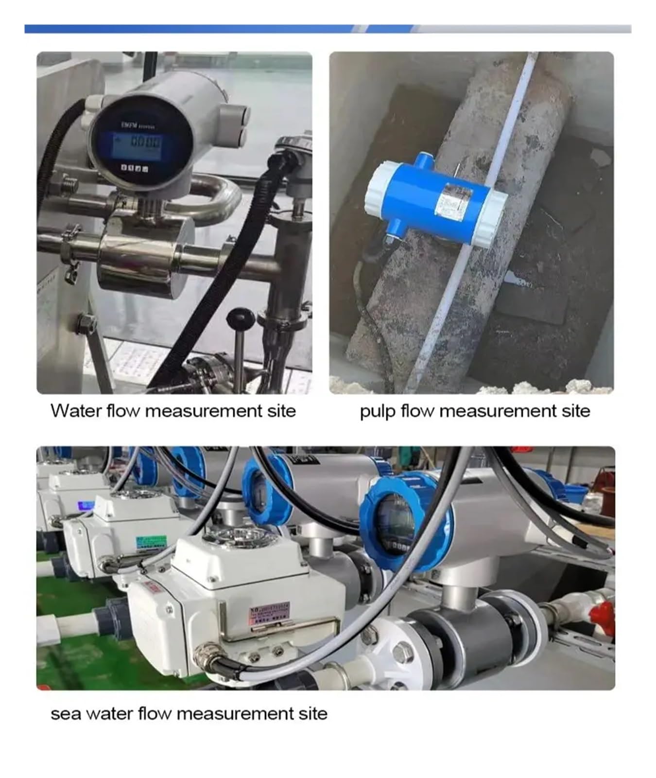 Medidor de flujo Medidor De Flujo Electromagnético De Alta Precisión 0.5% For Jugo, Leche, Cerveza, Aguas Residuales, Medidor De Flujo Integrado Electrónico 4-20mA Alta estabilidad y operación conveni