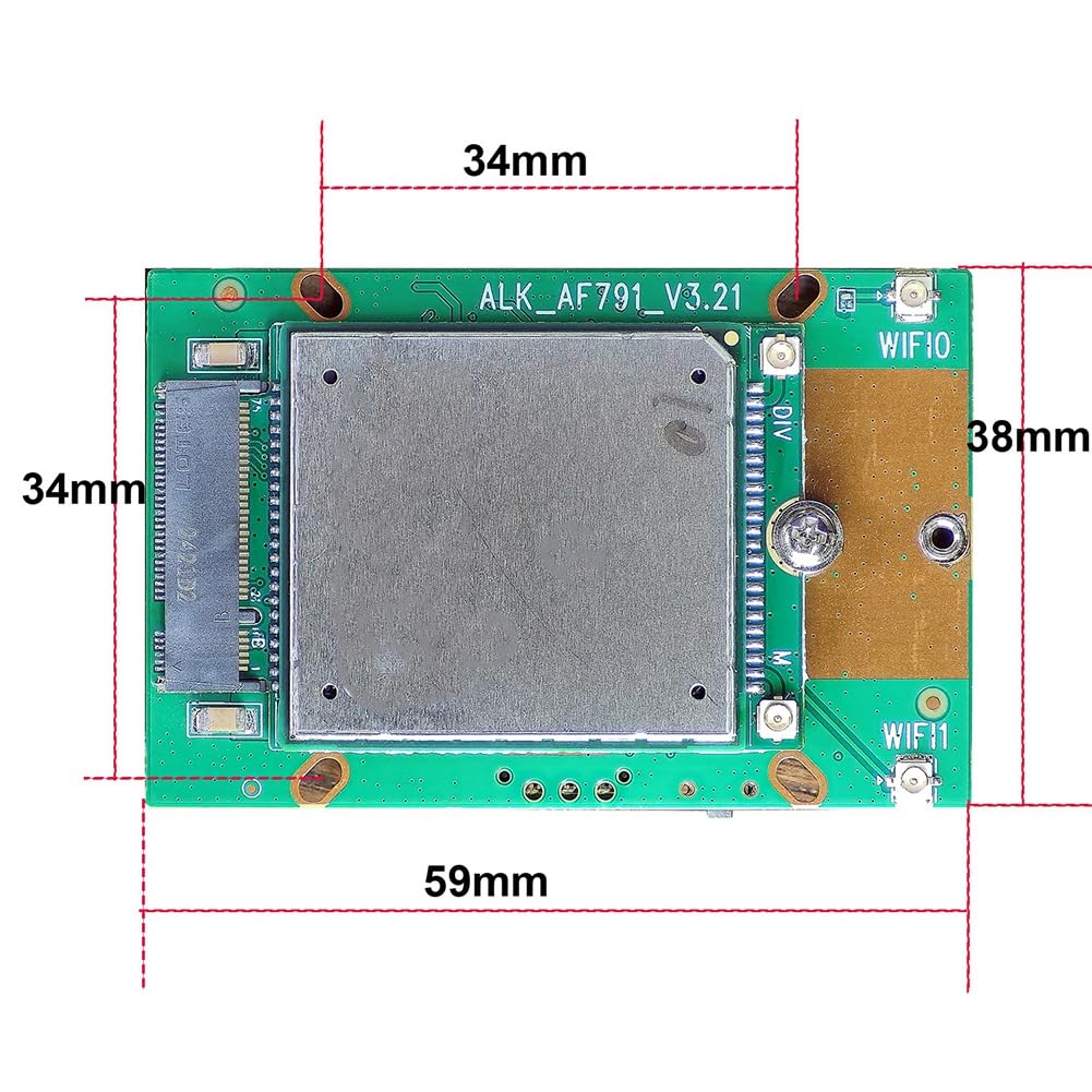 Routeur WiFi 4G sans Module AF791 Version EU 2X Port LAN 2.4G WiFi APN Support VPN pour Caméra IP AP Sim 4G LTE