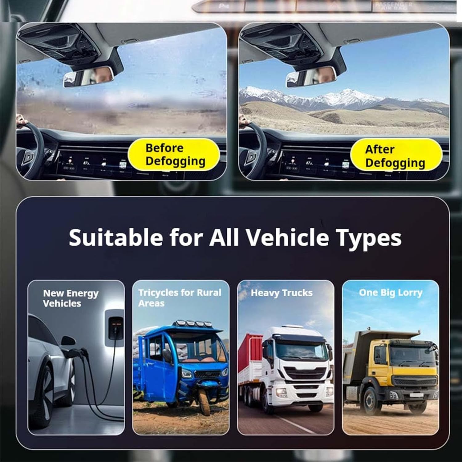 Hyuduo Portable Space Heater 200W Cordless Battery Powered 360 Degree Rotatable Small Heater with Dual Heat Settings 131-185 for Car Camping Office Desk Personal Use