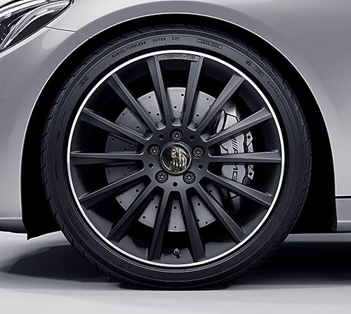 Miniatura 3 de SkinoEu 4 tapas centrales de aleación de 2.953 in compatibles con B66470207  B66470200 tapacubos para automóvil, color negro, plateado, cráneo