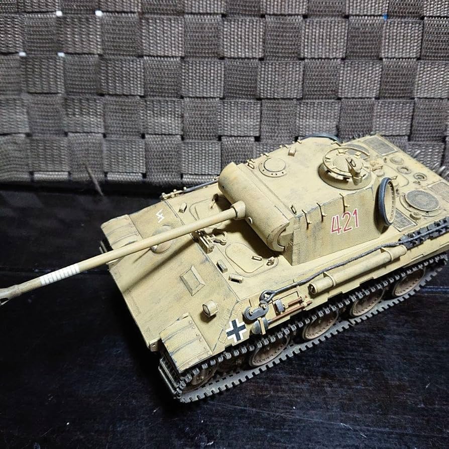 タミヤ1/35ドイツ軍　パンターA型　パンサー　戦車完成品 タミヤ 1/35 ミリタリーミニチュアシリーズ ドイツ・パンサー