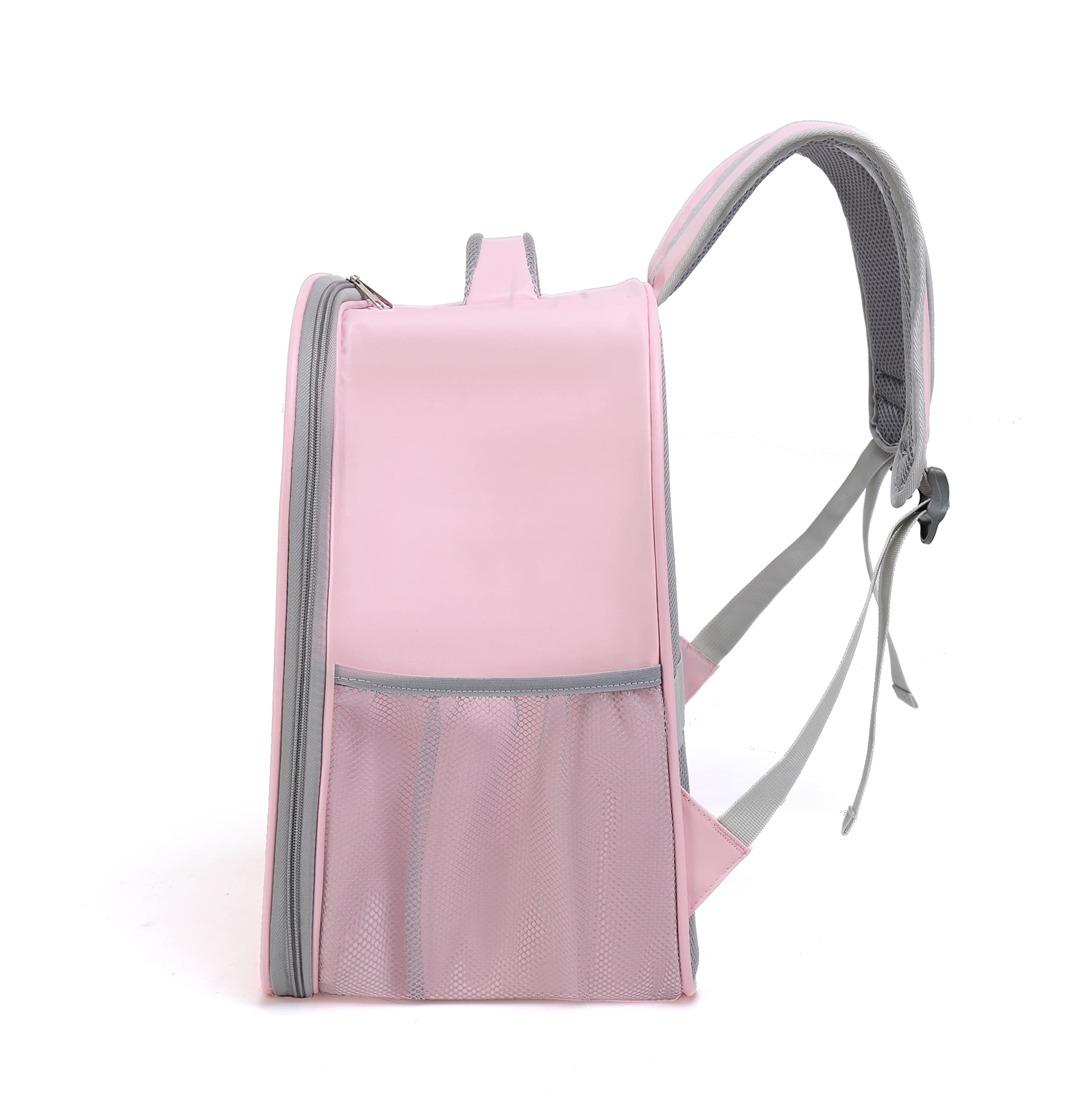 Zaino Trasportino Per Gatti E Cani Piccoli - Trasparente, Pieghevole, Traspirante, Per Viaggi E Escursioni - Foto 4