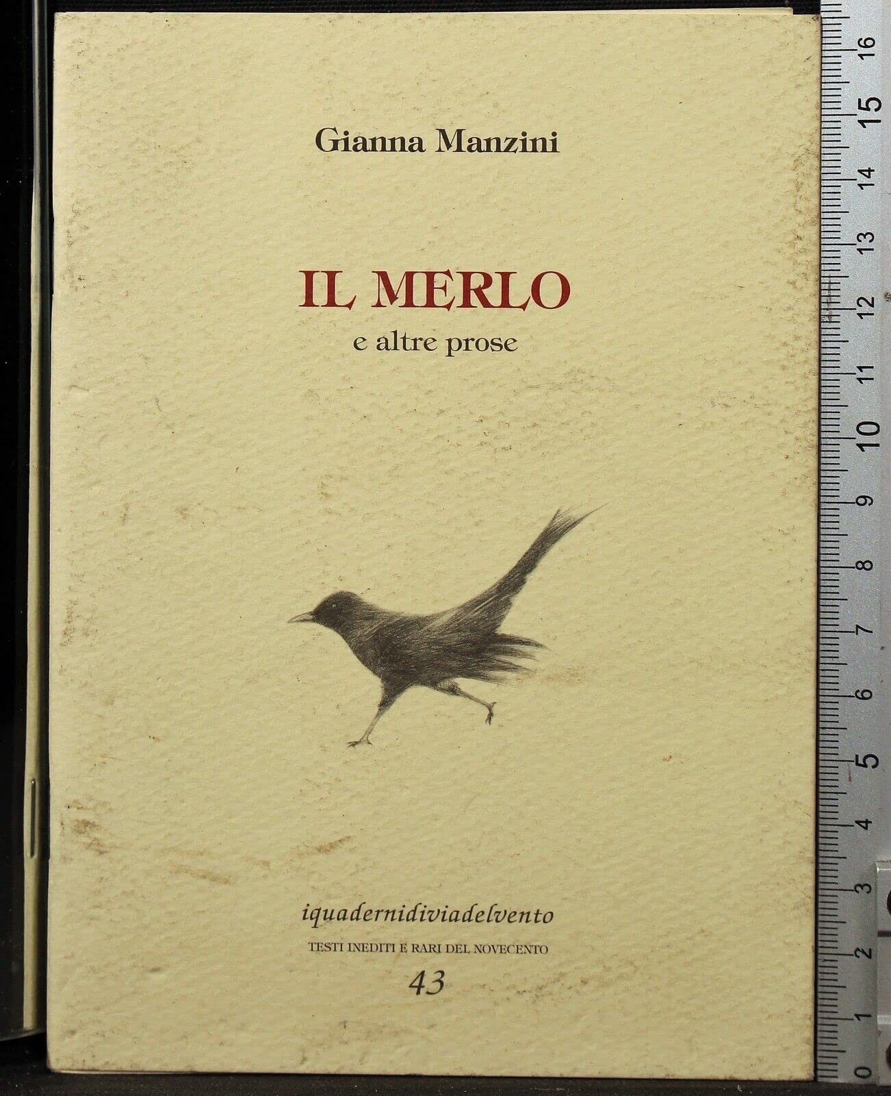 Il merlo e altre prose