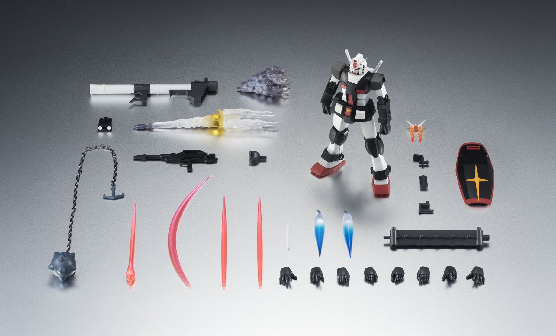 Mobile Suit Gundam - RX-78-1 Prototype Gundam ver. A.N.I.M.E. [Robot Spirits SIDE MS][Importación Japonesa]